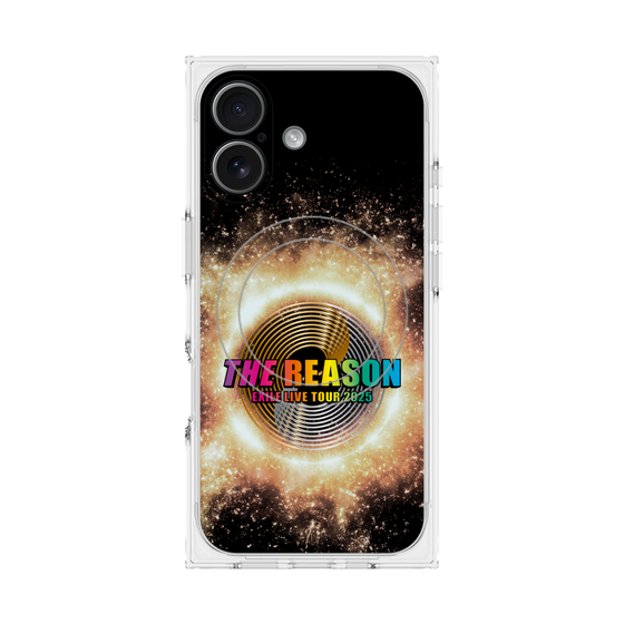 プレミアムスクエアケース with MagSafe［ EXILE LIVE TOUR 2025 "THE REASON" - ロゴ ］