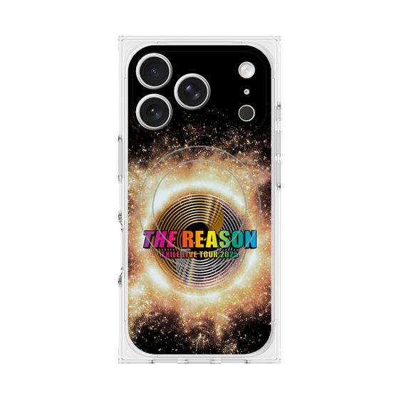 プレミアムスクエアケース with MagSafe［ EXILE LIVE TOUR 2025 "THE REASON" - ロゴ ］