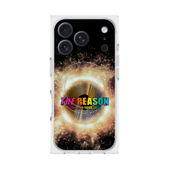 プレミアムスクエアケース with MagSafe［ EXILE LIVE TOUR 2025 "THE REASON" - ロゴ ］