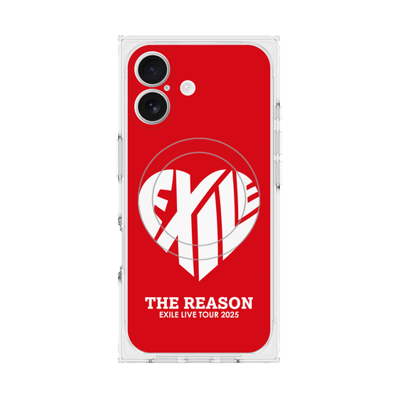 プレミアムスクエアケース with MagSafe［ EXILE LIVE TOUR 2025 "THE REASON" - ハートロゴ ］