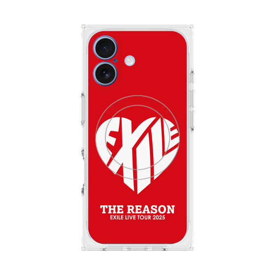 プレミアムスクエアケース with MagSafe［ EXILE LIVE TOUR 2025 "THE REASON" - ハートロゴ ］