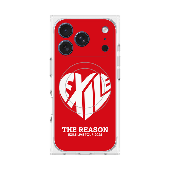 プレミアムスクエアケース with MagSafe［ EXILE LIVE TOUR 2025 "THE REASON" - ハートロゴ ］