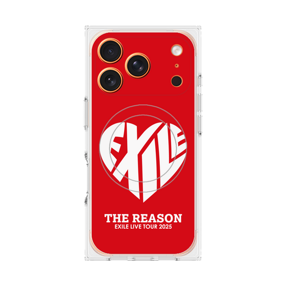 プレミアムスクエアケース with MagSafe［ EXILE LIVE TOUR 2025 "THE REASON" - ハートロゴ ］