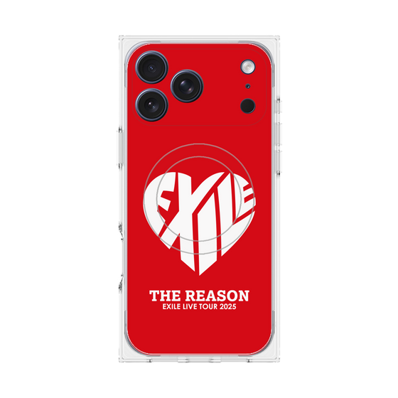 プレミアムスクエアケース with MagSafe［ EXILE LIVE TOUR 2025 "THE REASON" - ハートロゴ ］