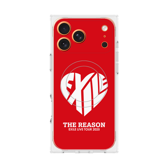 プレミアムスクエアケース with MagSafe［ EXILE LIVE TOUR 2025 "THE REASON" - ハートロゴ ］