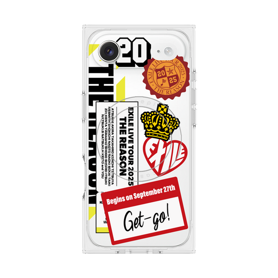 プレミアムスクエアケース with MagSafe［ EXILE LIVE TOUR 2025 "THE REASON" - ステッカー ］