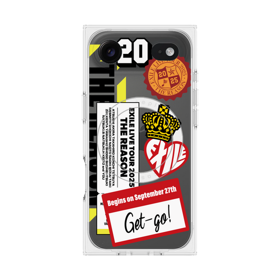 プレミアムスクエアケース with MagSafe［ EXILE LIVE TOUR 2025 "THE REASON" - ステッカー ］