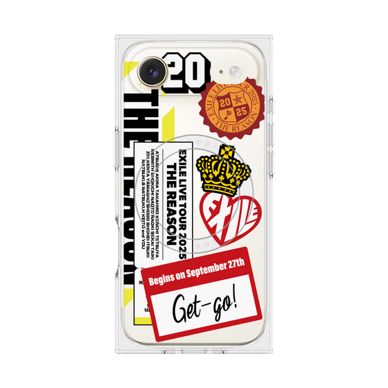 プレミアムスクエアケース with MagSafe［ EXILE LIVE TOUR 2025 "THE REASON" - ステッカー ］