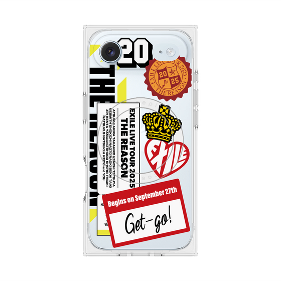 プレミアムスクエアケース with MagSafe［ EXILE LIVE TOUR 2025 "THE REASON" - ステッカー ］