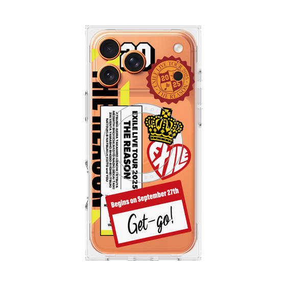 プレミアムスクエアケース with MagSafe［ EXILE LIVE TOUR 2025 "THE REASON" - ステッカー ］