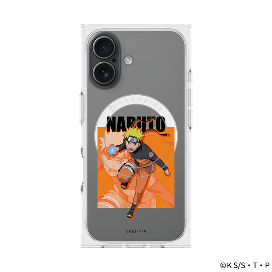 プレミアムスクエアケース with MagSafe［ NARUTO -ナルト- 疾風伝 - うずまきナルト ］