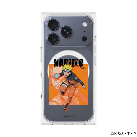 プレミアムスクエアケース with MagSafe［ NARUTO -ナルト- 疾風伝 - うずまきナルト ］