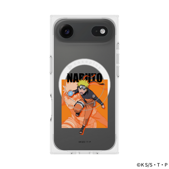 プレミアムスクエアケース with MagSafe［ NARUTO -ナルト- 疾風伝 - うずまきナルト ］
