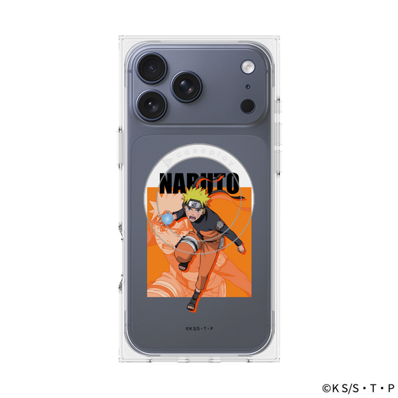 プレミアムスクエアケース with MagSafe［ NARUTO -ナルト- 疾風伝 - うずまきナルト ］