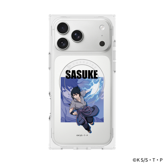 プレミアムスクエアケース with MagSafe［ NARUTO-ナルト- 疾風伝 - うちはサスケ ］