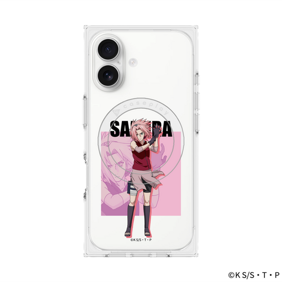 プレミアムスクエアケース with MagSafe［ NARUTO-ナルト- 疾風伝 - 春野サクラ ］