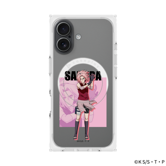 プレミアムスクエアケース with MagSafe［ NARUTO -ナルト- 疾風伝 - 春野サクラ ］