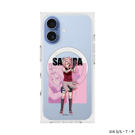 プレミアムスクエアケース with MagSafe［ NARUTO -ナルト- 疾風伝 - 春野サクラ ］