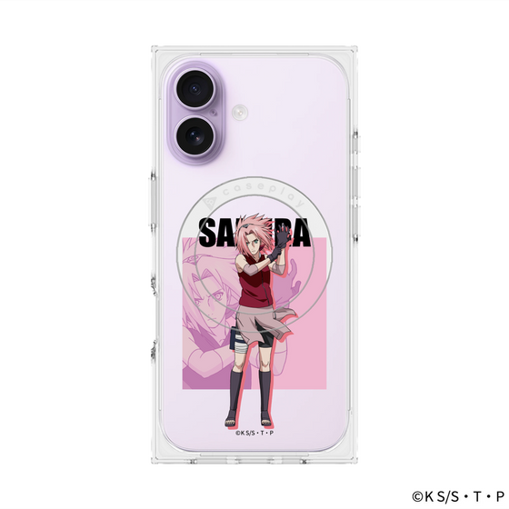 プレミアムスクエアケース with MagSafe［ NARUTO -ナルト- 疾風伝 - 春野サクラ ］