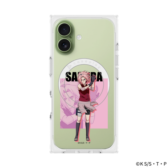 プレミアムスクエアケース with MagSafe［ NARUTO -ナルト- 疾風伝 - 春野サクラ ］