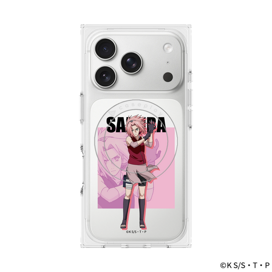 プレミアムスクエアケース with MagSafe［ NARUTO-ナルト- 疾風伝 - 春野サクラ ］