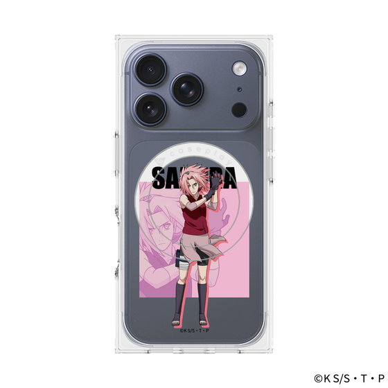 プレミアムスクエアケース with MagSafe［ NARUTO -ナルト- 疾風伝 - 春野サクラ ］