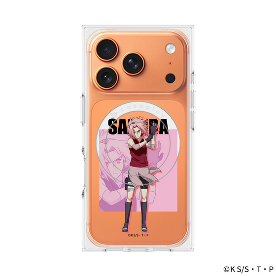 プレミアムスクエアケース with MagSafe［ NARUTO -ナルト- 疾風伝 - 春野サクラ ］