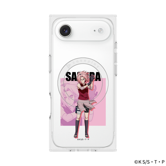 プレミアムスクエアケース with MagSafe［ NARUTO-ナルト- 疾風伝 - 春野サクラ ］