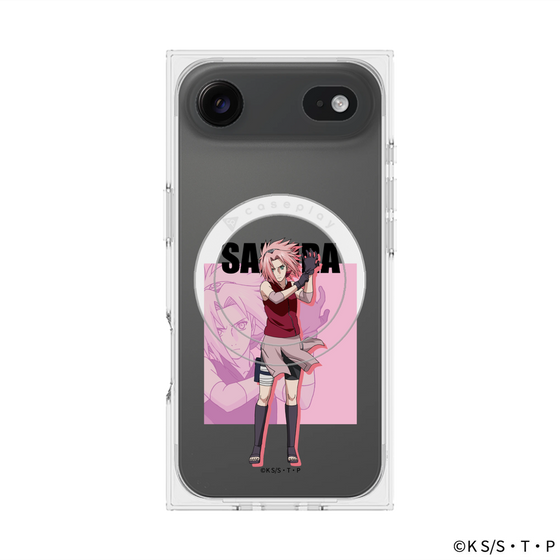 プレミアムスクエアケース with MagSafe［ NARUTO -ナルト- 疾風伝 - 春野サクラ ］