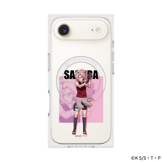 プレミアムスクエアケース with MagSafe［ NARUTO -ナルト- 疾風伝 - 春野サクラ ］