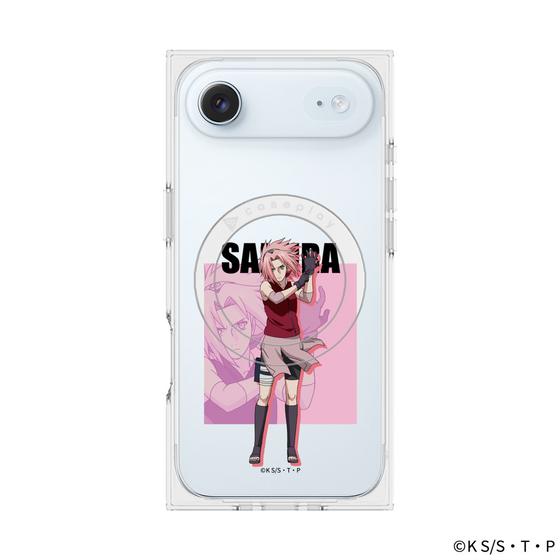 プレミアムスクエアケース with MagSafe［ NARUTO -ナルト- 疾風伝 - 春野サクラ ］