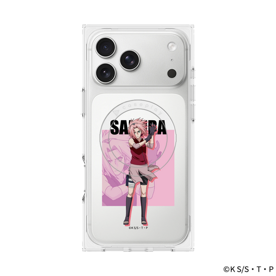 プレミアムスクエアケース with MagSafe［ NARUTO-ナルト- 疾風伝 - 春野サクラ ］