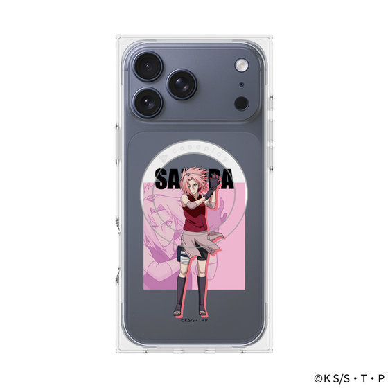 プレミアムスクエアケース with MagSafe［ NARUTO -ナルト- 疾風伝 - 春野サクラ ］