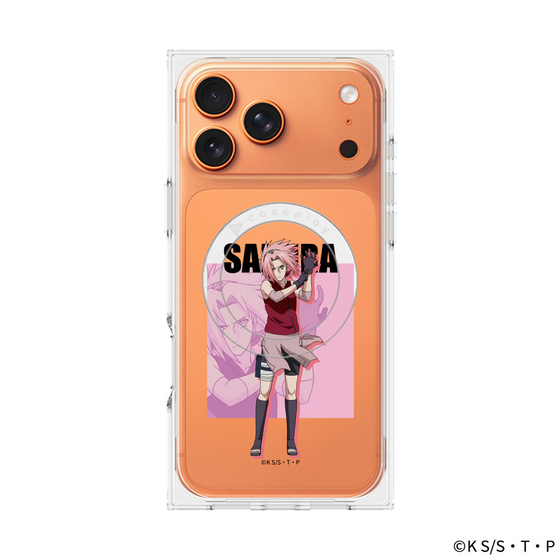 プレミアムスクエアケース with MagSafe［ NARUTO -ナルト- 疾風伝 - 春野サクラ ］