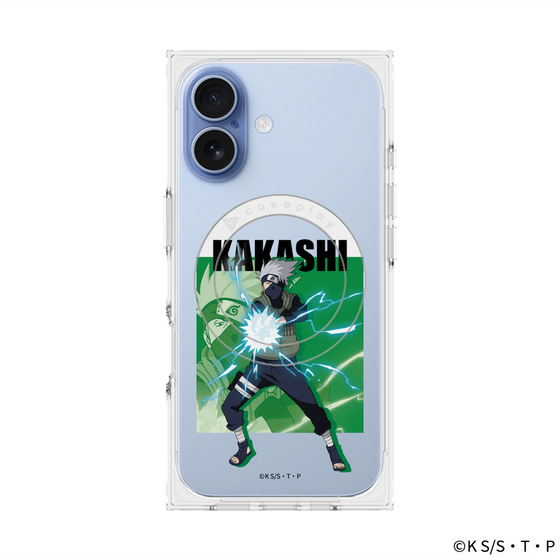 プレミアムスクエアケース with MagSafe［ NARUTO -ナルト- 疾風伝 - はたけカカシ ］