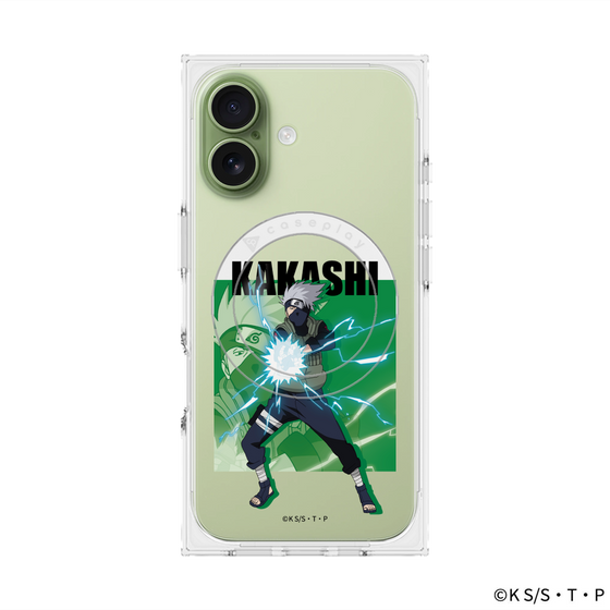 プレミアムスクエアケース with MagSafe［ NARUTO -ナルト- 疾風伝 - はたけカカシ ］