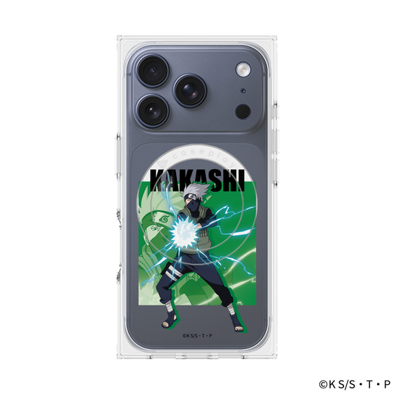 プレミアムスクエアケース with MagSafe［ NARUTO -ナルト- 疾風伝 - はたけカカシ ］