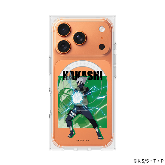 プレミアムスクエアケース with MagSafe［ NARUTO -ナルト- 疾風伝 - はたけカカシ ］