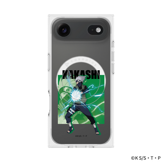 プレミアムスクエアケース with MagSafe［ NARUTO -ナルト- 疾風伝 - はたけカカシ ］