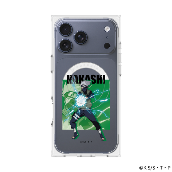 プレミアムスクエアケース with MagSafe［ NARUTO -ナルト- 疾風伝 - はたけカカシ ］