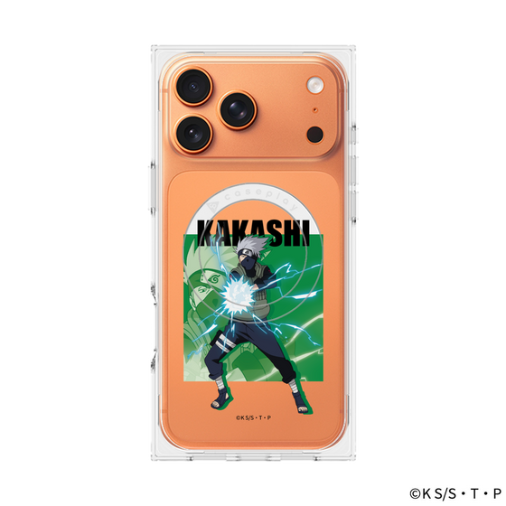 プレミアムスクエアケース with MagSafe［ NARUTO -ナルト- 疾風伝 - はたけカカシ ］