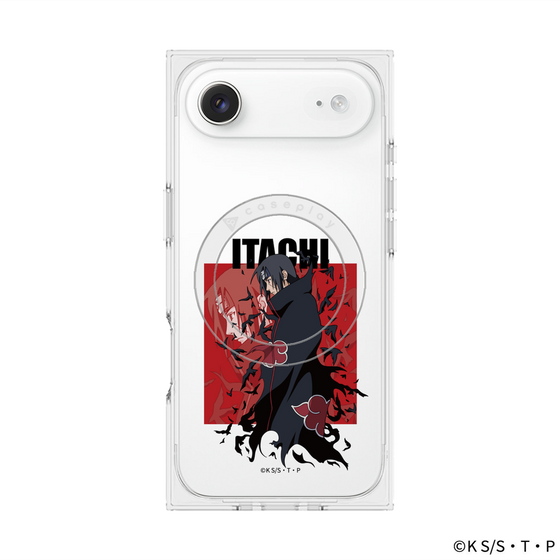 プレミアムスクエアケース with MagSafe［ NARUTO-ナルト- 疾風伝 - うちはイタチ ］