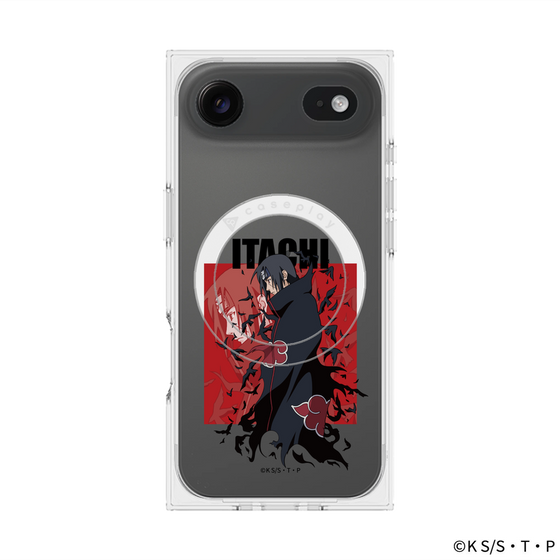 プレミアムスクエアケース with MagSafe［ NARUTO -ナルト- 疾風伝 - うちはイタチ ］
