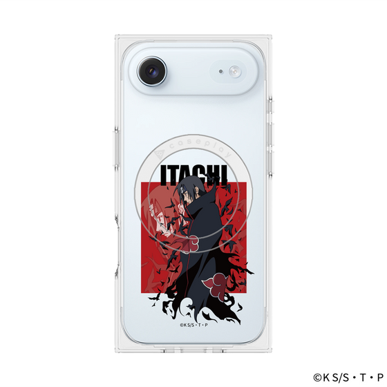 プレミアムスクエアケース with MagSafe［ NARUTO -ナルト- 疾風伝 - うちはイタチ ］