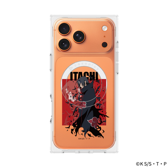 プレミアムスクエアケース with MagSafe［ NARUTO -ナルト- 疾風伝 - うちはイタチ ］