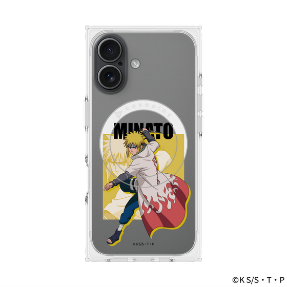 プレミアムスクエアケース with MagSafe［ NARUTO -ナルト- 疾風伝 - 波風ミナト ］