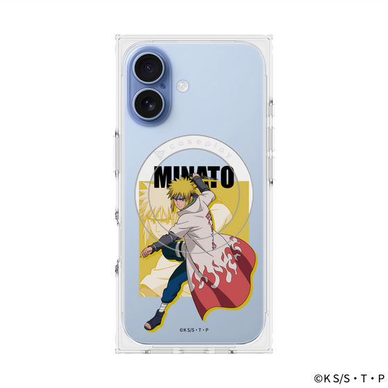 プレミアムスクエアケース with MagSafe［ NARUTO -ナルト- 疾風伝 - 波風ミナト ］