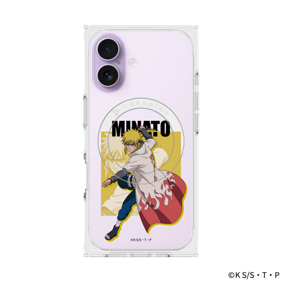 プレミアムスクエアケース with MagSafe［ NARUTO -ナルト- 疾風伝 - 波風ミナト ］