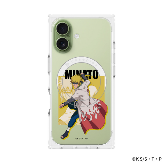 プレミアムスクエアケース with MagSafe［ NARUTO -ナルト- 疾風伝 - 波風ミナト ］