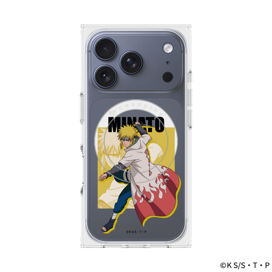 プレミアムスクエアケース with MagSafe［ NARUTO -ナルト- 疾風伝 - 波風ミナト ］